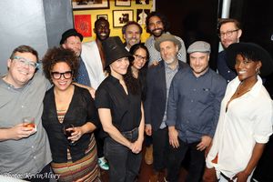 Nathan Koci, Marika Hughes, Robinson Morse, Malcolm Armwood, Amber Gray, Ilusha Tsinadze, Dana Lyn, Trent Saunders, Brian Drye, Ben Perowsky, Cody Owen-Stine, Jewelle Blackman @ BroadwayWorld Nathan Koci, Marika Hughes, Robinson Morse, Malcolm Armwood, Amber Gray, Ilusha Tsina Photo