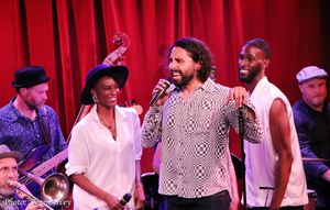 Brian Drye, Robinson Morse, Jewelle Blackman, Trent Saunders, Malcolm Armwood, Ben Perowsky @ BroadwayWorld Brian Drye, Robinson Morse, Jewelle Blackman, Trent Saunders, Malcolm Armwood, Ben Pe Photo