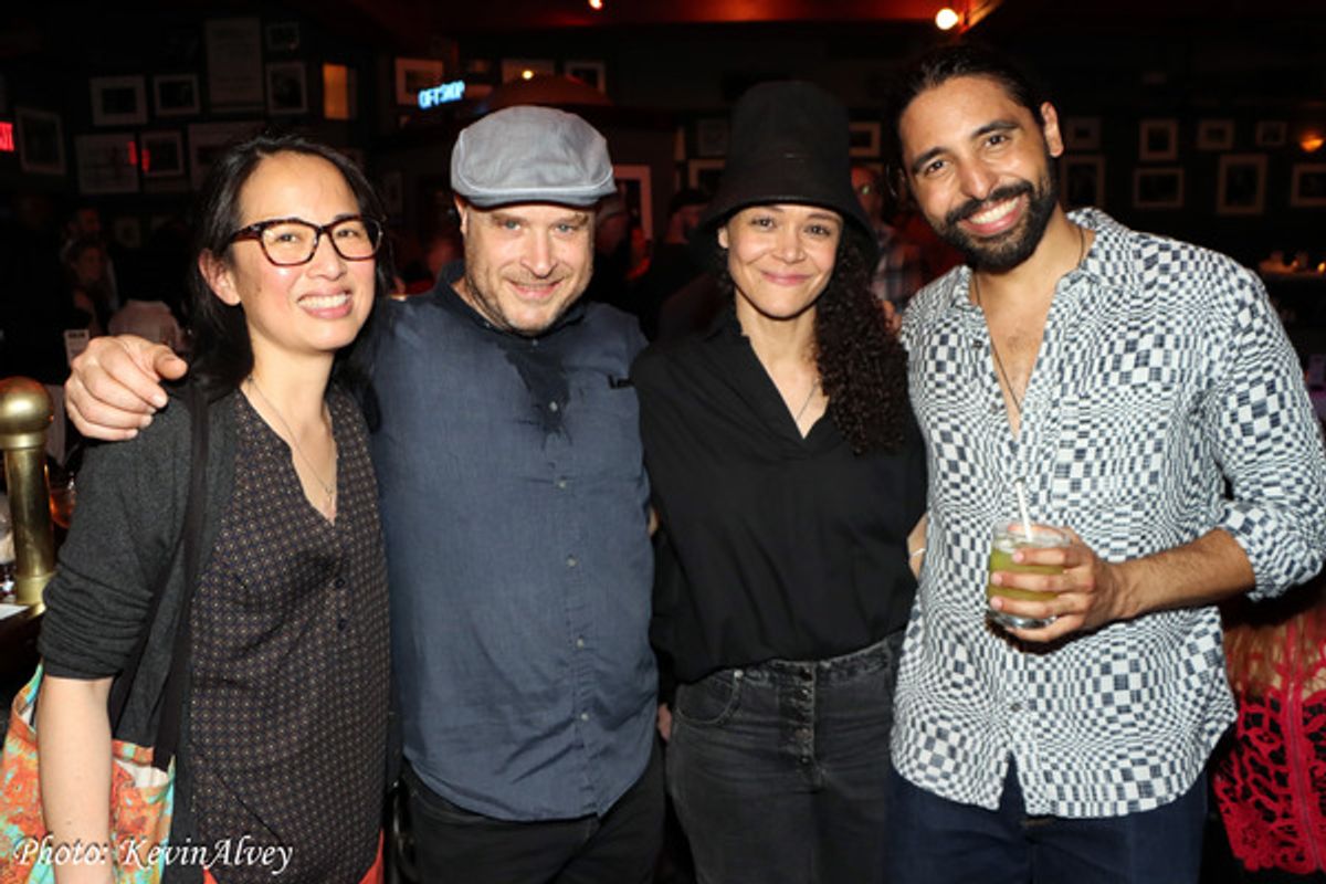 Dana Lyn, Ben Porowsky, Amber Gray, Trent Saunders at 