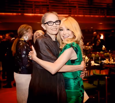 Janet Eilber and Elizabeth Segerstrom Photo
