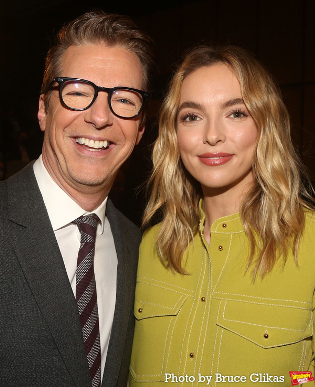 Sean Hayes and Jodie Comer at 