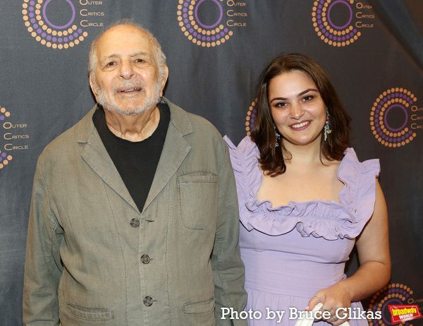 Alfred Uhry and granddaughter Jane Burdett Photo