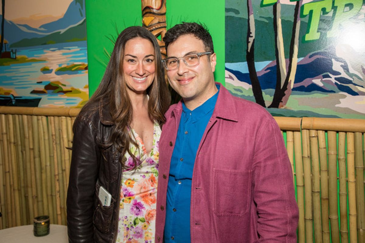 Meghan Kennedy and Jonathan Caren at 