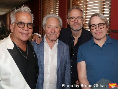 Richard Jay-Alexander, Jeffrey Richman, John Benjamin Hickey and Matthew Broderick Photo