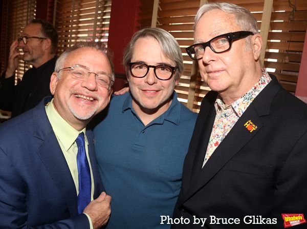 Marc Shaiman, Matthew Broderick and Scott Wittman Photo