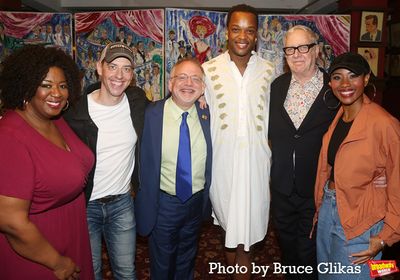 NaTasha Yvette Williams, Christian Borle, Marc Shaiman, J. Harrison Ghee, Scott Wittm Photo