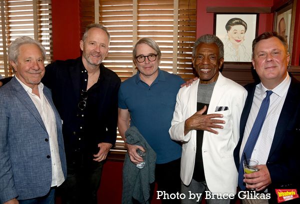 Jeffrey Richman, John Benjamin Hickey, Matthew Broderick, Andre De Shields and Brooks Photo