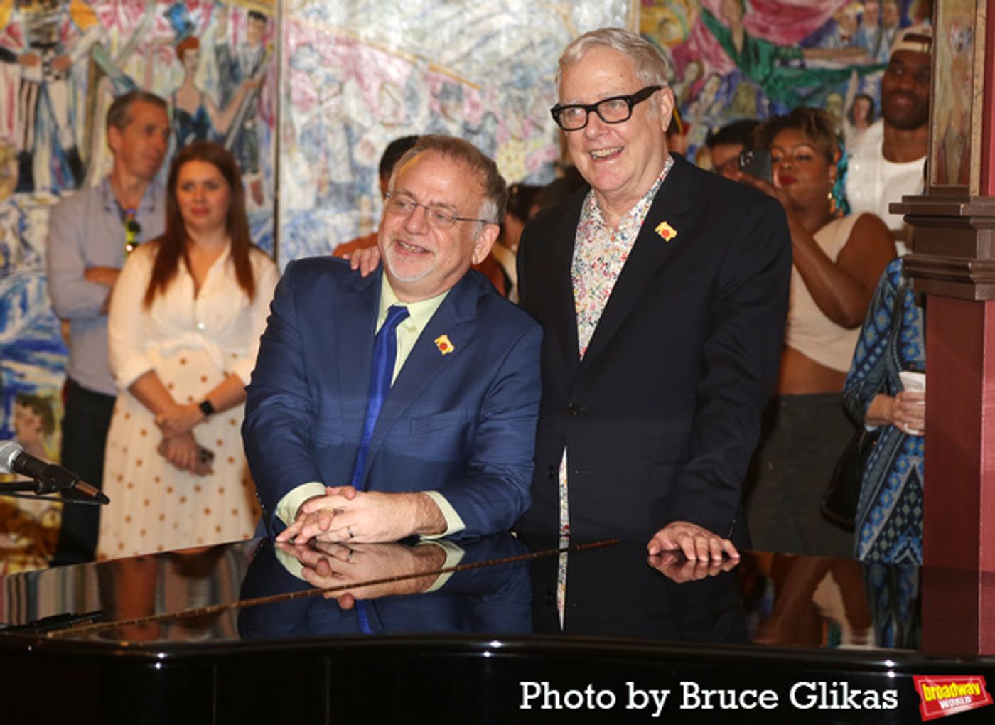 Photos: Nathan Lane, Matthew Broderick, and More Celebrate Marc Shaiman & Scott Wittman's Sardi's Caricature Unveiling  Image