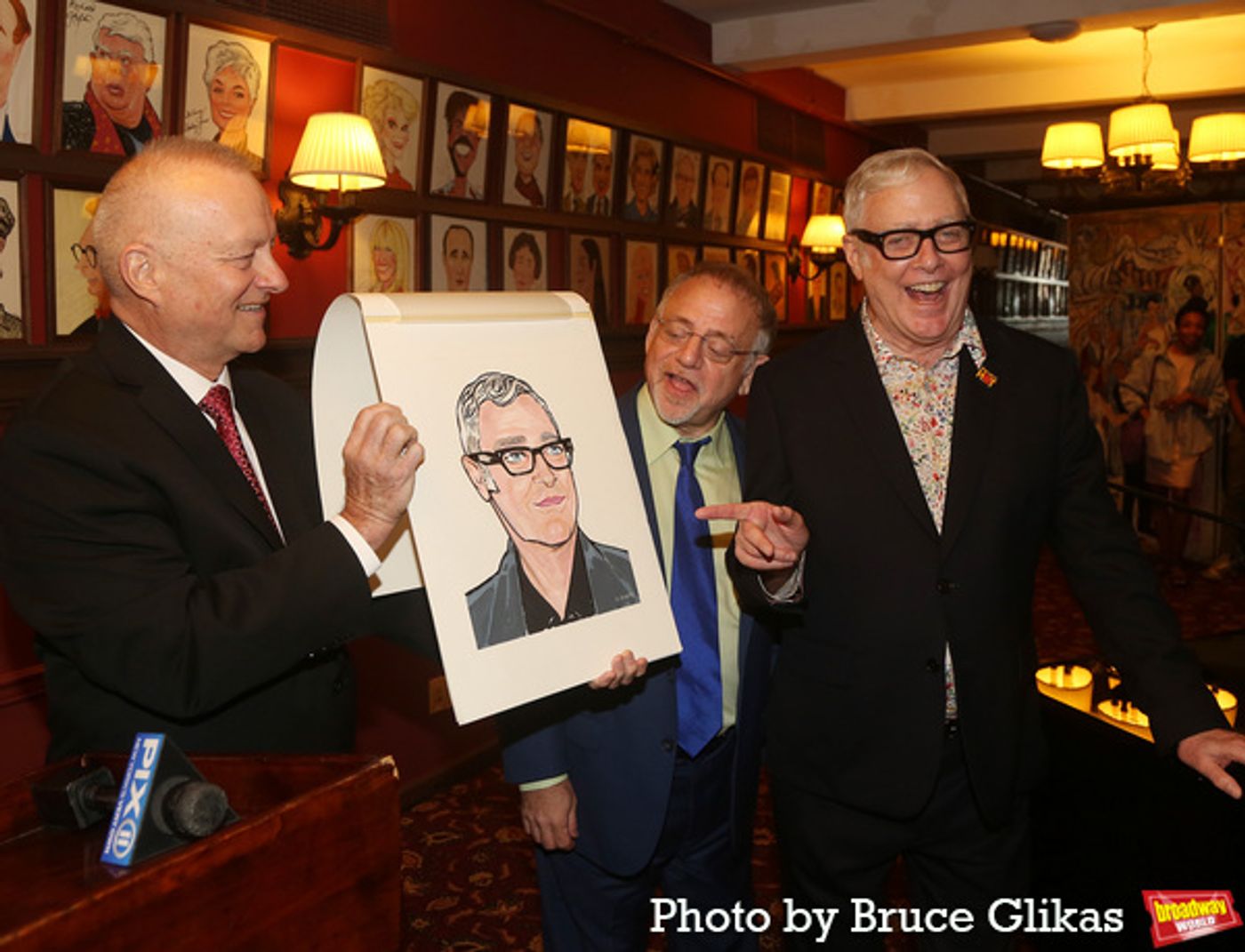 Photos: Nathan Lane, Matthew Broderick, and More Celebrate Marc Shaiman & Scott Wittman's Sardi's Caricature Unveiling  Image