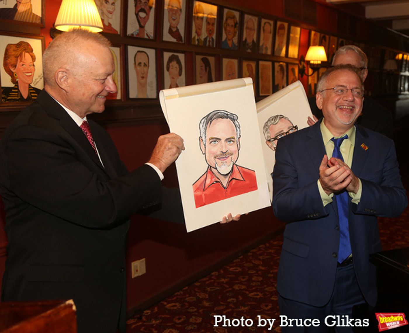 Photos: Nathan Lane, Matthew Broderick, and More Celebrate Marc Shaiman & Scott Wittman's Sardi's Caricature Unveiling  Image