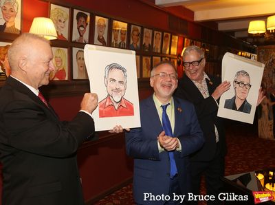 Max Klimavicius, Marc Shaiman and Scott Wittman Photo