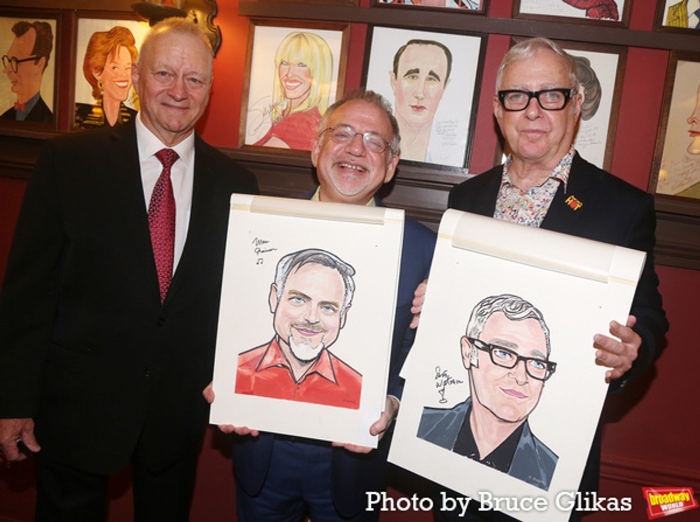 Photos: Nathan Lane, Matthew Broderick, and More Celebrate Marc Shaiman & Scott Wittman's Sardi's Caricature Unveiling  Image