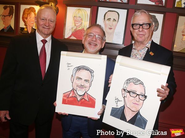 Max Klimavicius, Marc Shaiman and Scott Wittman Photo