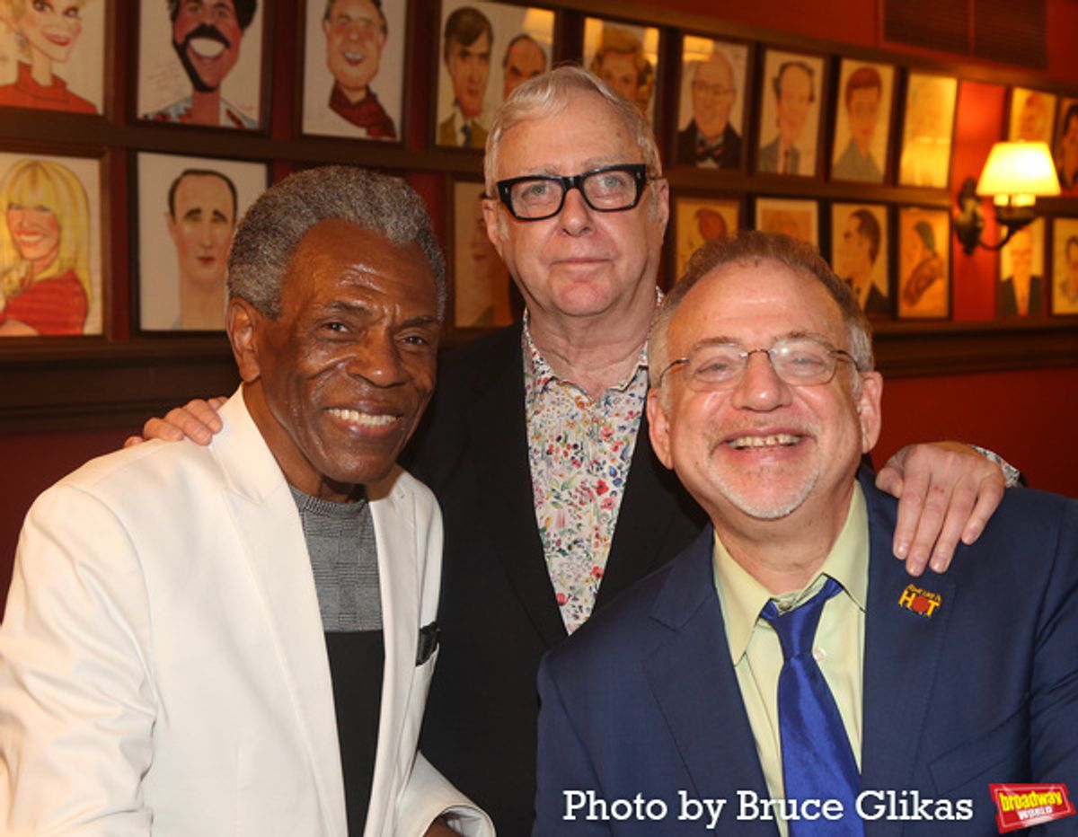 Andre De Shields , Scott Wittman and Marc Shaiman at 