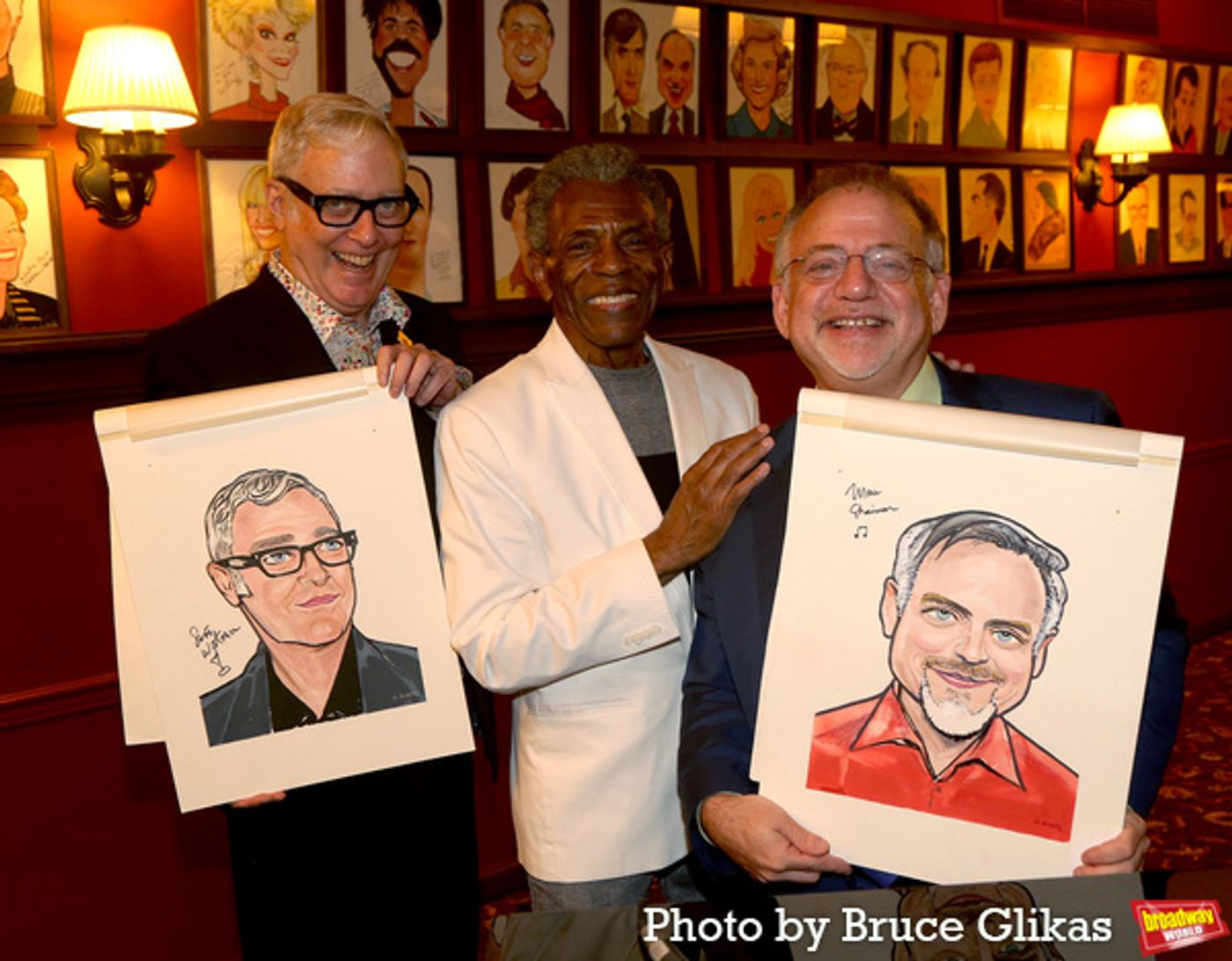 Photos: Nathan Lane, Matthew Broderick, and More Celebrate Marc Shaiman & Scott Wittman's Sardi's Caricature Unveiling  Image