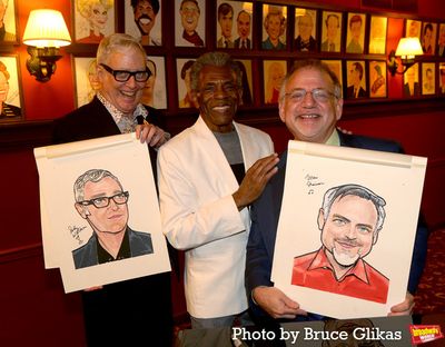 Scott Wittman, Andre De Shields and Marc Shaiman Photo