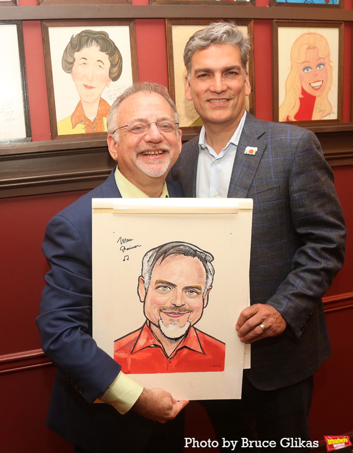 Marc Shaiman and Lou Mirabal  at 