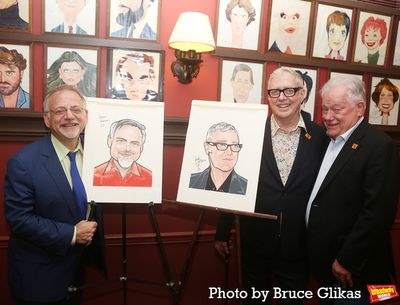 Marc Shaiman, Scott Wittman and Producer Robert E. Wankel  Photo