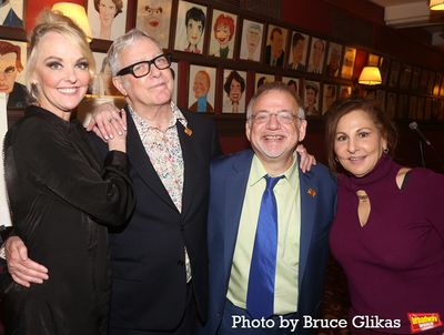 Angie Schworer, Scott Wittman, Marc Shaiman and Kathy Najimy Photo