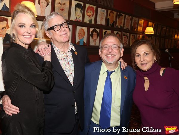 Angie Schworer, Scott Wittman, Marc Shaiman and Kathy Najimy Photo