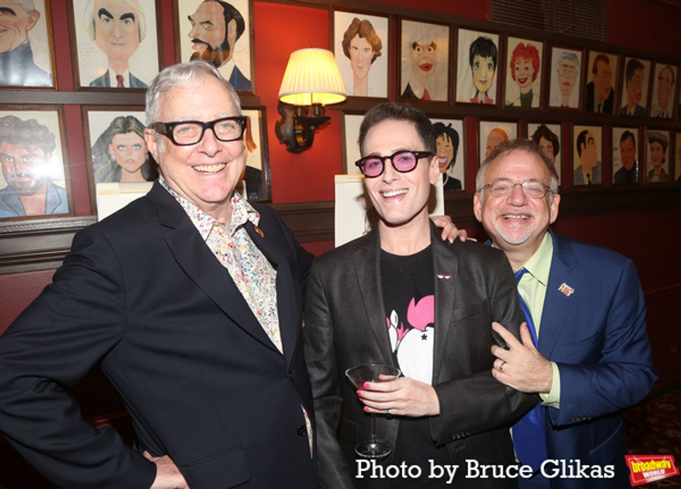 Photos: Nathan Lane, Matthew Broderick, and More Celebrate Marc Shaiman & Scott Wittman's Sardi's Caricature Unveiling  Image