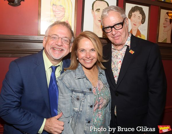 Marc Shaiman, Katie Couric and Scott Wittman Photo