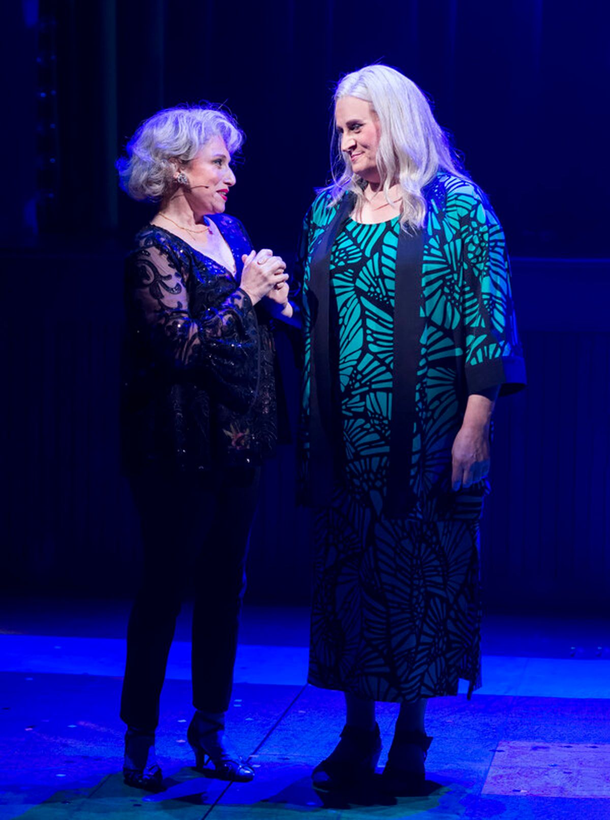 Liz Larsen and Daya Curley at 