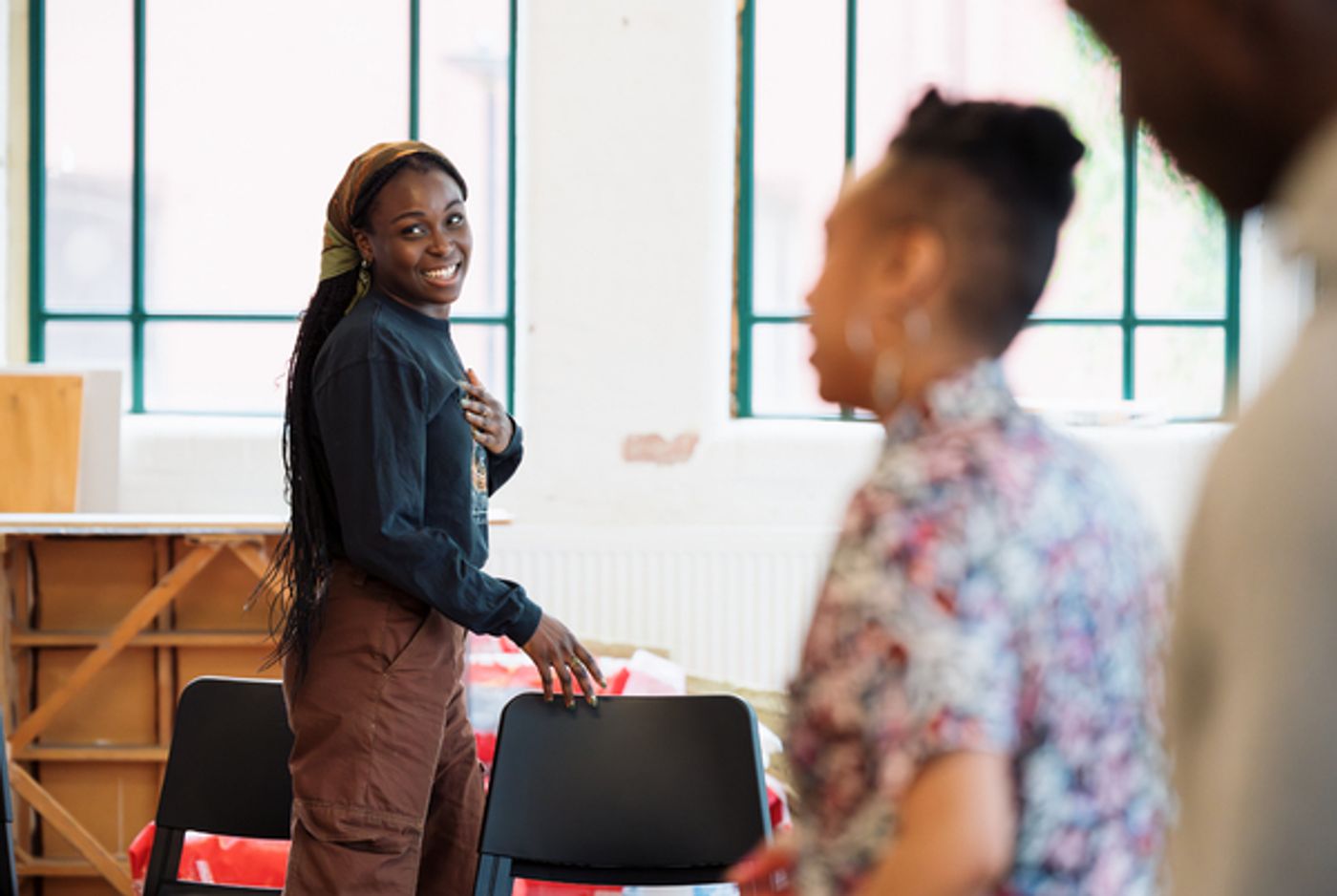 Photos: First Look at Rehearsal for POSSESSION at the Arcola Theatre  Image