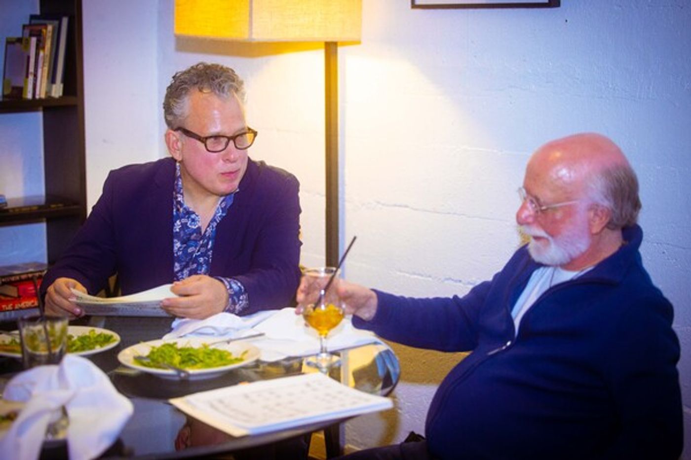 Photos: May 23rd THE LINEUP WITH SUSIE MOSHER Fotos Feature Birthday Fellow RIchard Jay-Alexander  Image