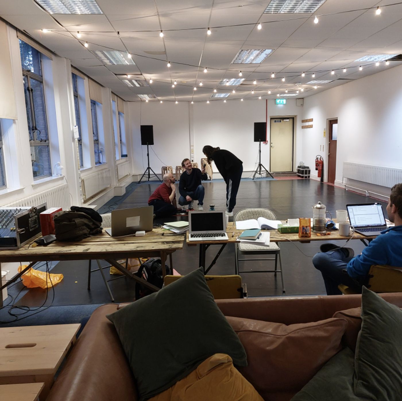 Photos: Inside Rehearsal For THE UNICORN at The Arcola Theatre Photos: Inside Rehearsal For THE UNICORN at The Arcola Theatre Image