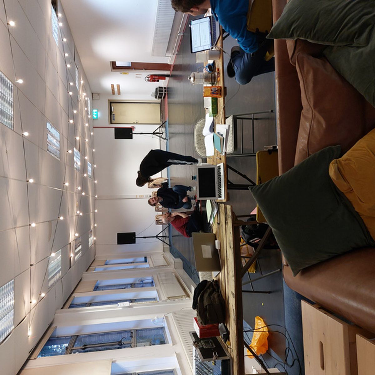 Tom Brennan, Alice Lamb and Jack Drewry at 