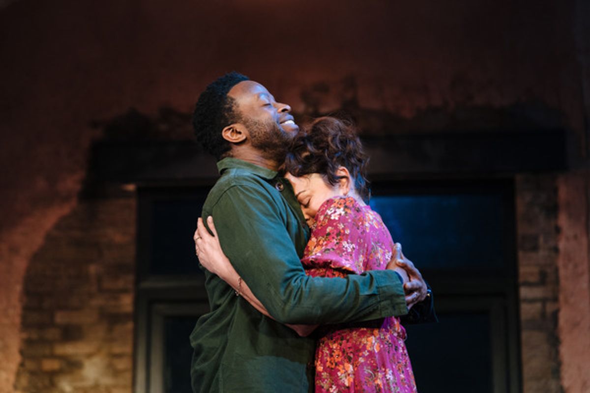 Clifford Samuel and Jaime Winstone  at 