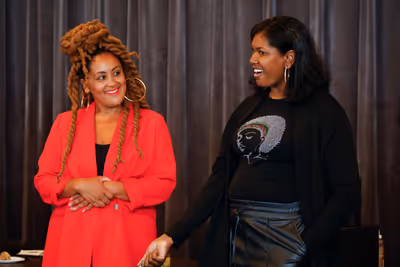 Lileana Blain-Cruz and Candrice Jones Photo