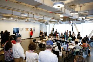 Lileana Blain-Cruz with the company @ BroadwayWorld Lileana Blain-Cruz with the company Photo