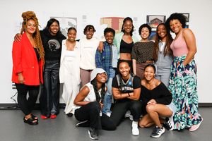 The cast with Lileana Blain-Cruz and Candrice Jones @ BroadwayWorld The cast with Lileana Blain-Cruz and Candrice Jones Photo