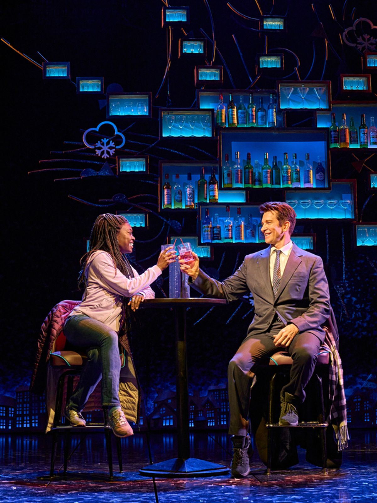 Tanisha Spring & Andy Karl