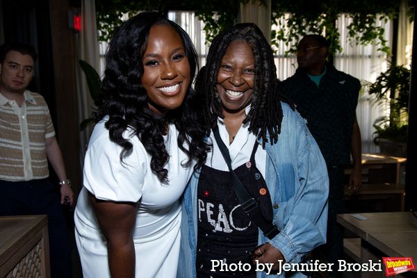 Crystal Lucas-Perry, Whoopi Goldberg Photo