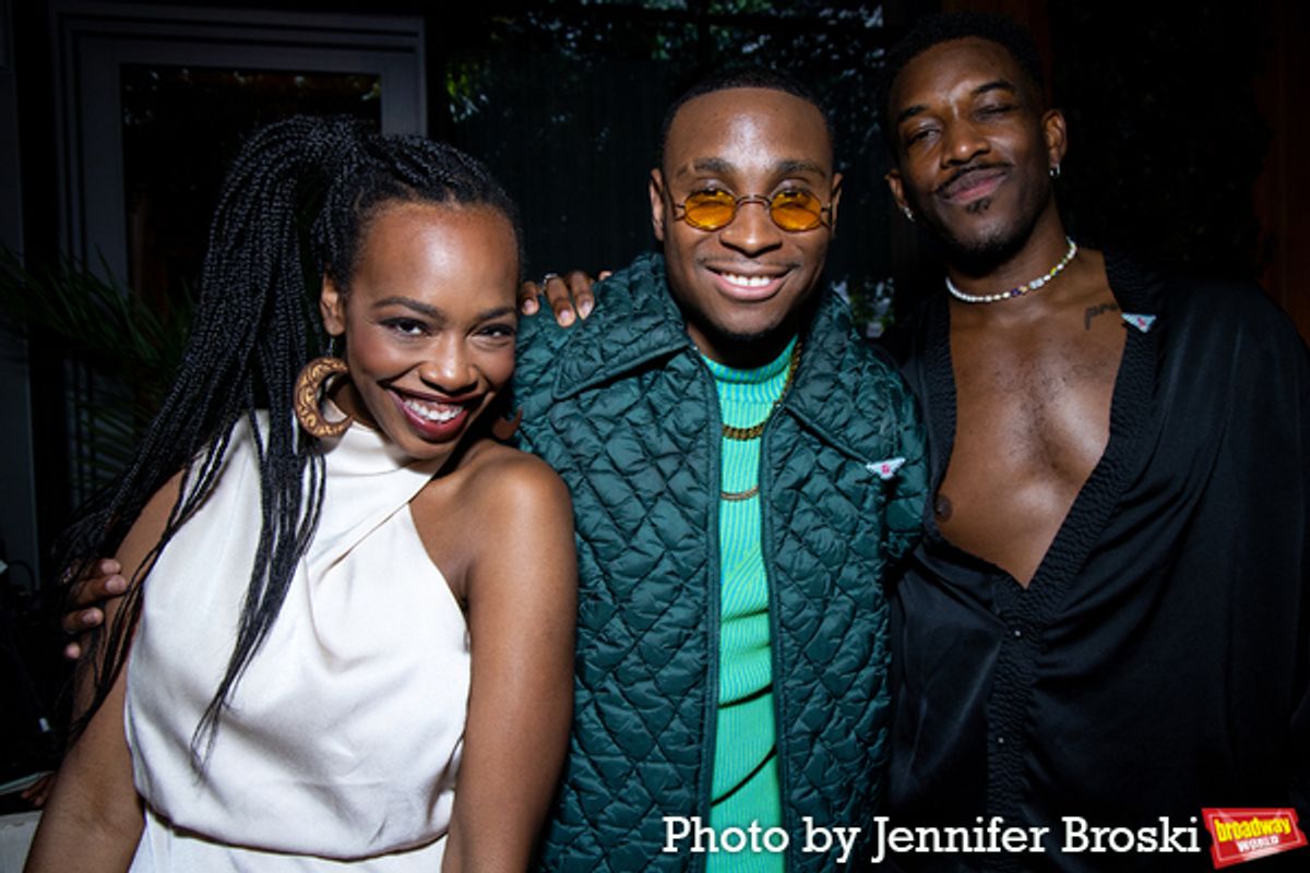 Fedna Jacquet, Jordan E. Cooper, Britton Smith at 