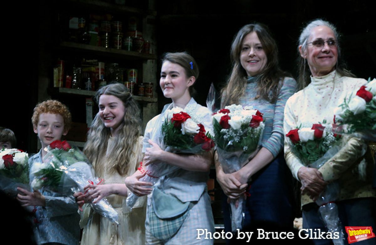 Eamon Patrick O''Connell,  Colby Kipnes, Millicent Simmonds, Claire Karpen and Laurie Metcalf at 