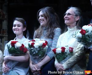 Millicent Simmonds, Claire Karpen and Laurie Metcalf @ BroadwayWorld Millicent Simmonds, Claire Karpen and Laurie Metcalf Photo