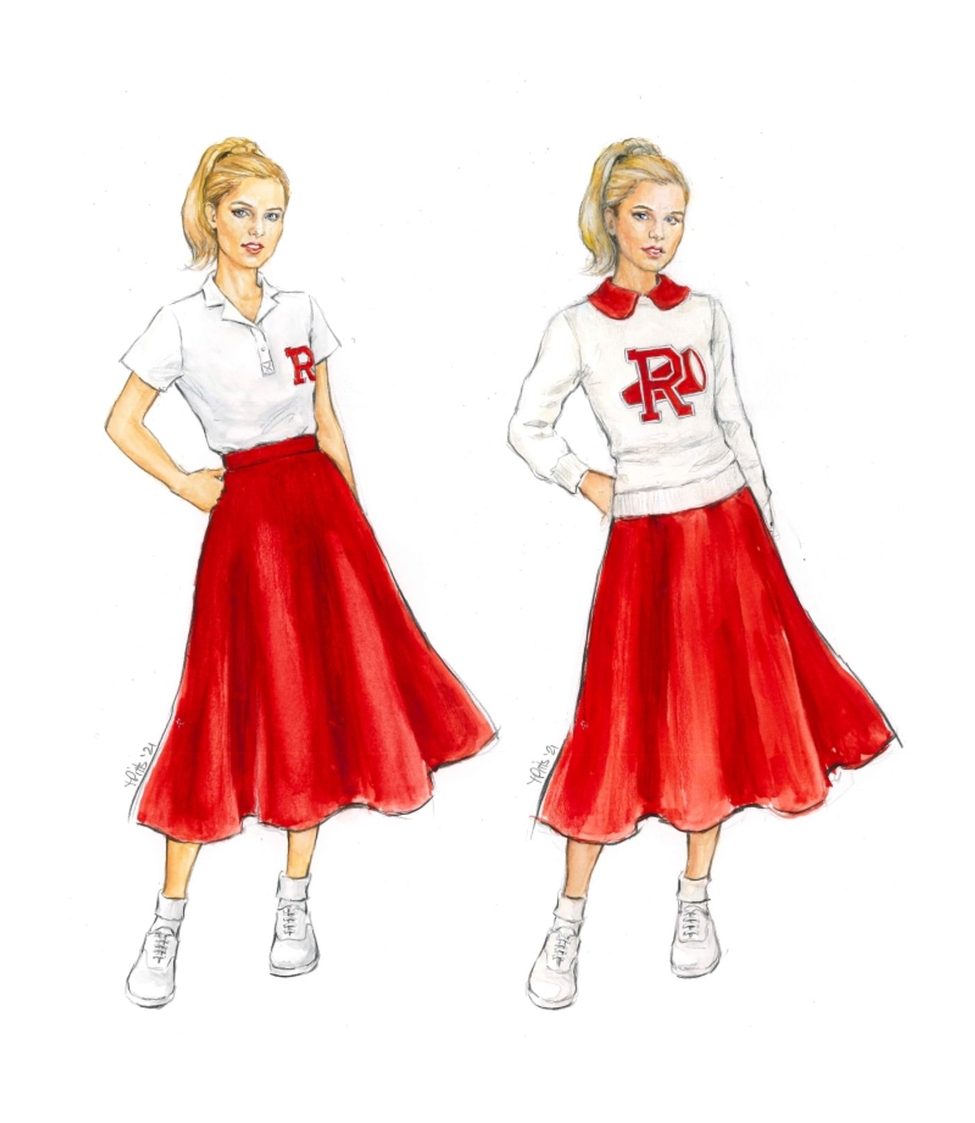 Exclusive: How Costume Designer Angelina Kekich Found the 'Perfect Pink' For GREASE: RISE OF THE PINK LADIES  Image