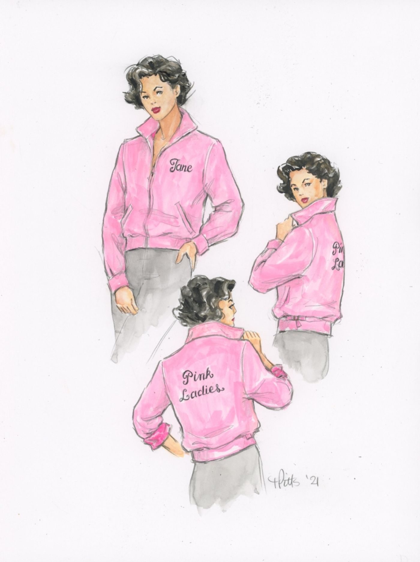 Exclusive: How Costume Designer Angelina Kekich Found the 'Perfect Pink' For GREASE: RISE OF THE PINK LADIES  Image