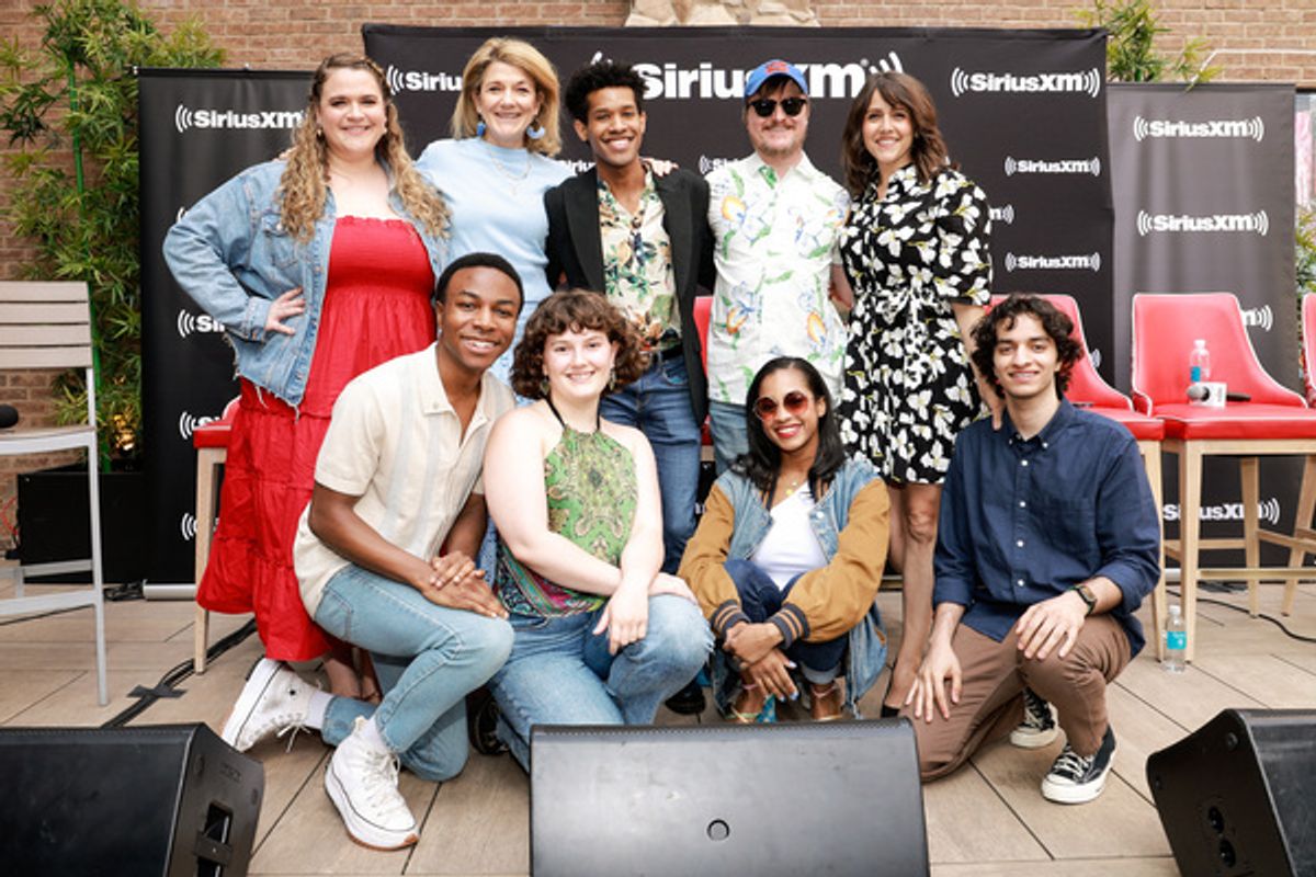 Bonnie Milligan, Victoria Clark, Justin Cooley, Steven Boyer, Alli Mauzey, Fernell Hogan II, Nina White, Olivia Hardy and Michael Iskander  at 