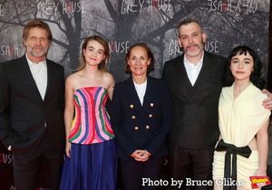 Paul Sparks, Millicent Simmonds, Laurie Metcalf, Playwright Levi Holloway and Sophia  Photo