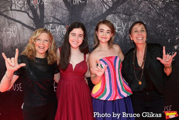 ASL Interpreter Candace Broeceker, Erin Rosenfeld, Millicent Simmonds and ASL Interpr Photo