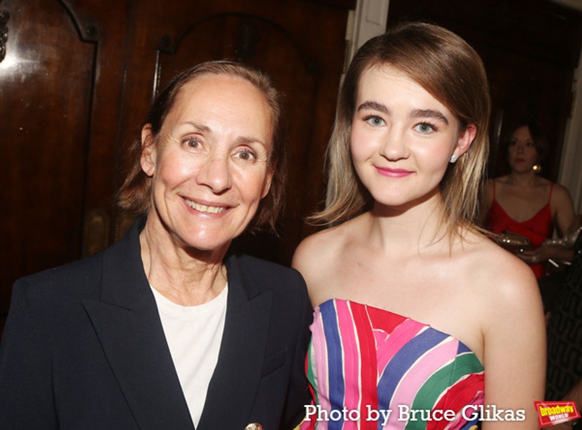Laurie Metcalf and Millicent Simmonds at 