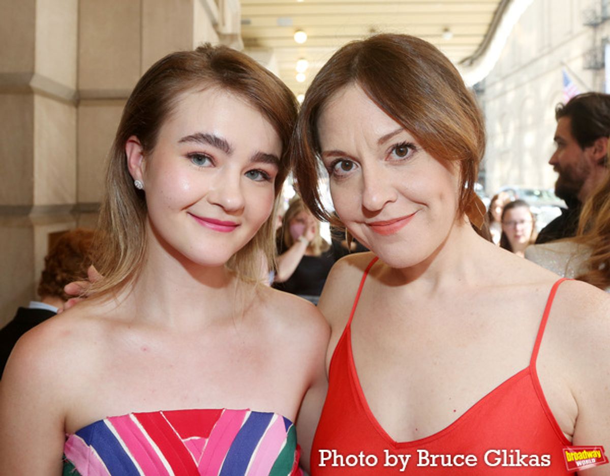 Millicent Simmonds and Claire Karpen  at 
