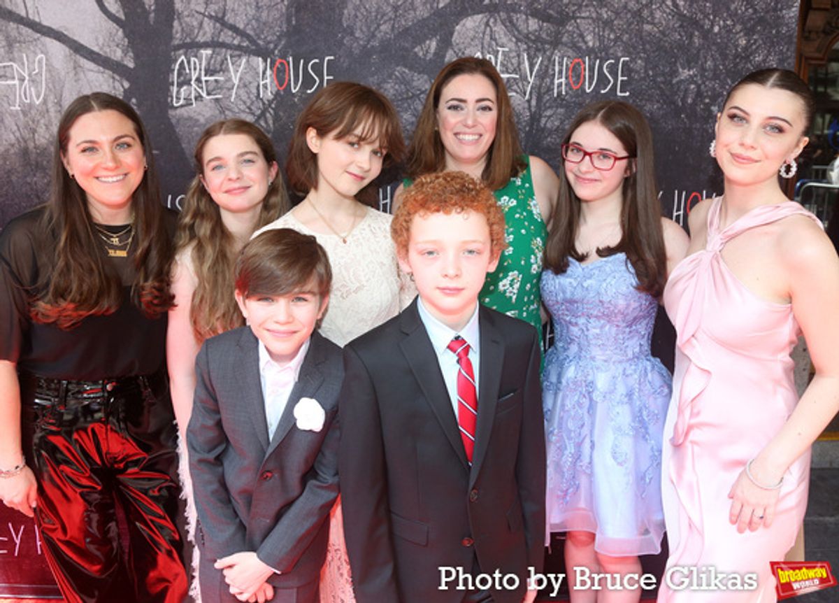 Head Child Guardian Ilana Bolotsky, Colby Kipnes, Luca Thomas, Emma Safiyah Haeri, Child Guardian Jenna Bauman Eamon Patrick O'Connell, Alyssa Emily Marvin and Mia Sinclair Jenness at 