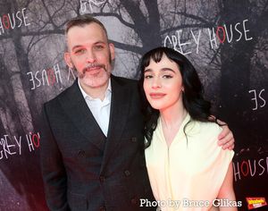 Playwright Levi Holloway and Sophia Anne Caruso Photo