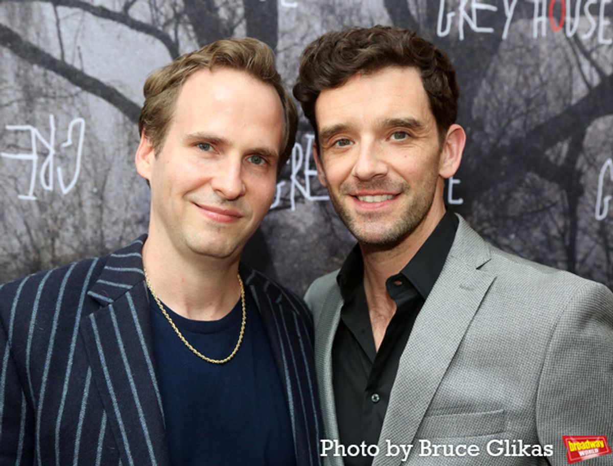 Ryan Spahn and Michael Urie at 